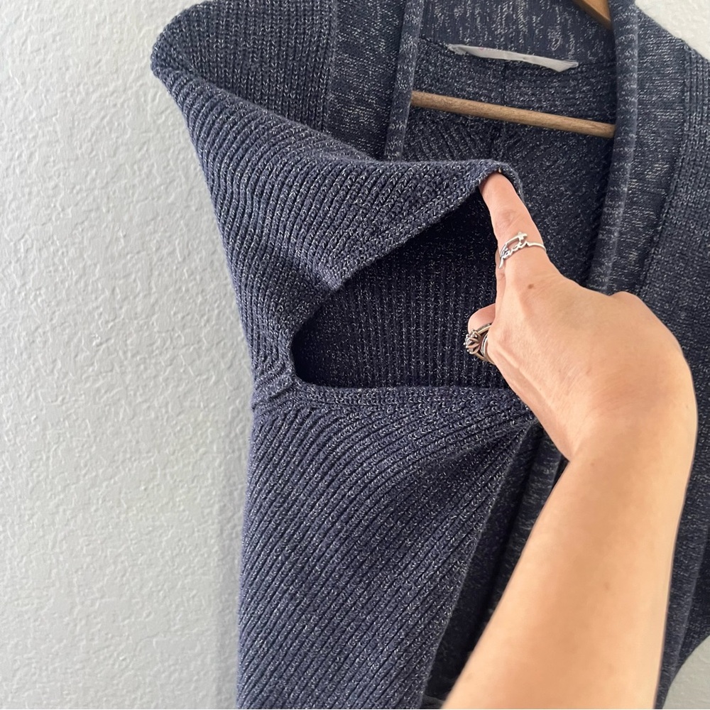 Athleta Restful Cocoon Wrap Knit Cardigan Size XS - Picture 5 of 9